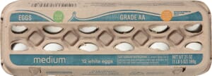 Food Club White Eggs Medium 12 ea