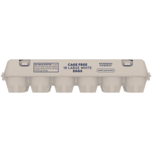 Food Club White Cage Free Large Eggs 18 Each