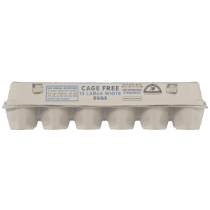 Food Club Cage Free White Large Eggs 12 Each