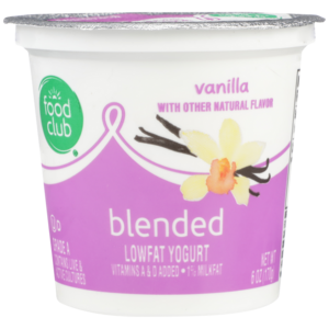 Vanilla Blended Lowfat Yogurt