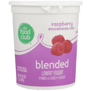 Raspberry Blended Lowfat Yogurt