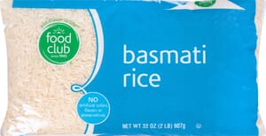 Food Club Basmati Rice 32 oz Bag