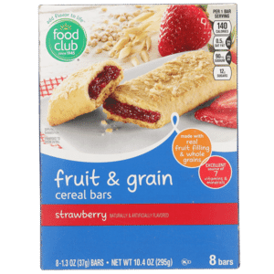 Strawberry Fruit & Grain Cereal Bars