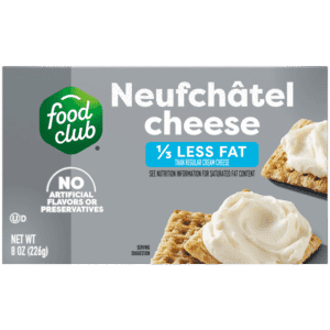 Food Club Neufchatel Cheese 8 oz