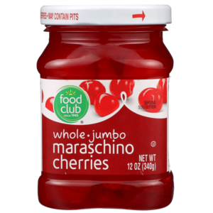 Whole Jumbo Maraschino Cherries