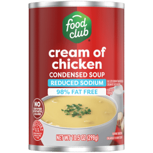 Food Club Reduced Sodium Cream of Chicken Condensed Soup 10.5 oz