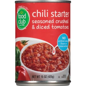 Chili Starter Seasoned Crushed & Diced Tomatoes