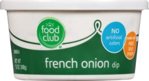 Food Club French Onion Dip 12 oz