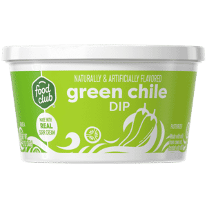 Food Club Green Chile Dip 12 oz