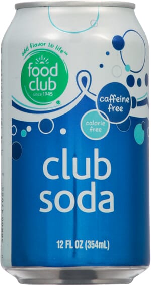 Food Club Caffeine Free Club Soda 12 fl oz