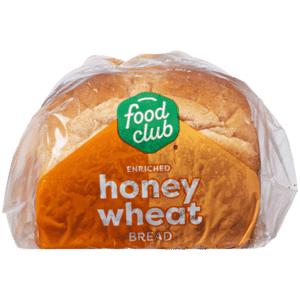 Food Club Enriched Honey Wheat Bread 20 oz