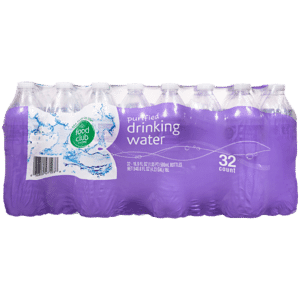 Food Club Purified Drinking Water 32 ea