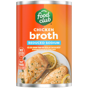 Food Club Reduced Sodium Chicken Broth 14.5 oz