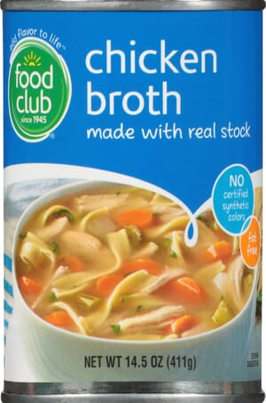 Food Club Chicken Broth 14.5 oz