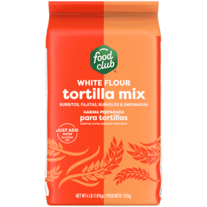 Food Club White Flour Tortilla Mix 4 lb