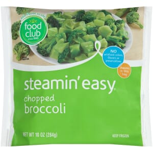 Steamin’ Easy  Chopped Broccoli