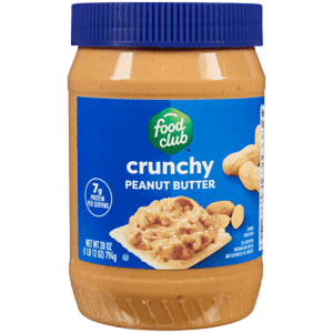 Food Club Crunchy Peanut Butter 28 oz