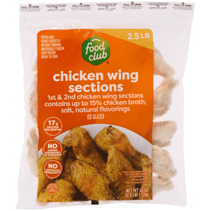 Food Club Chicken Wing Sections 40 oz