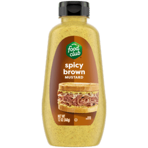 Food Club Spicy Brown Mustard 12 oz