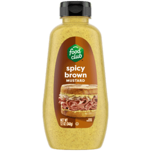 Food Club Spicy Brown Mustard 12 oz