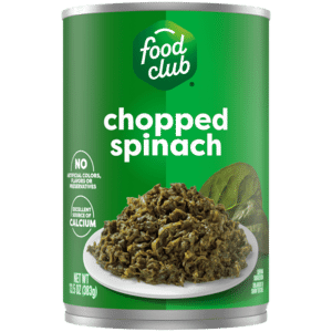 Food Club Chopped Spinach 13.5 oz