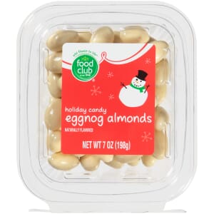 Eggnog Almonds Holiday Candy