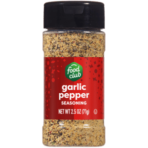 Food Club Garlic Pepper Seasoning 2.5 oz