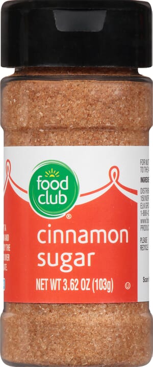 Food Club Cinnamon Sugar 3.62 oz