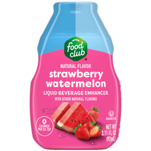 Food Club Strawberry Watermelon Liquid Beverage Enhancer 3.11 fl oz