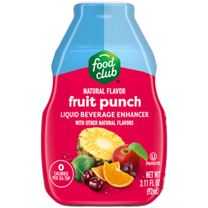 Food Club Fruit Punch Liquid Beverage Enhancer 3.11 fl oz