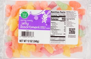 Food Club Spring Candy Jelly Assortment 12 oz