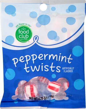 Food Club Peppermint Twists 4.25 oz