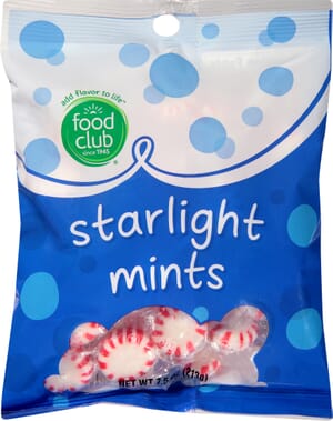 Food Club Starlight Mints 7.5 oz Bag