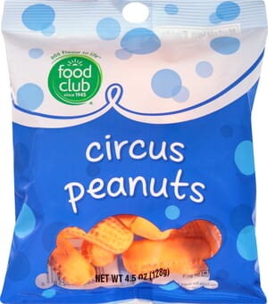 Food Club Circus Peanuts 4.5 oz