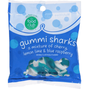 Food Club Gummi Sharks 5.5 oz