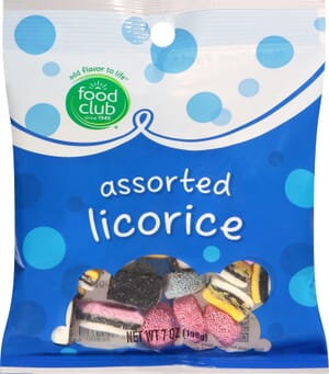 Food Club Assorted Licorice 7 oz