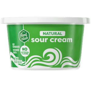 Food Club Natural Sour Cream 16 oz