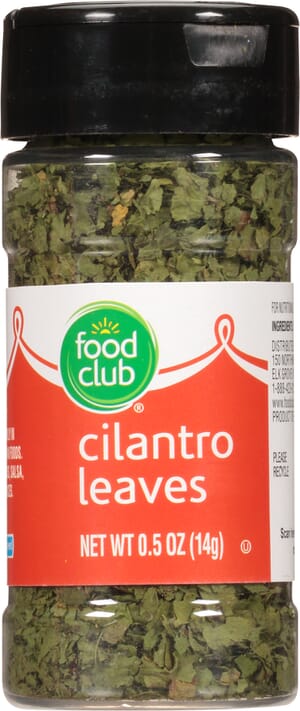 Food Club Cilantro Leaves 0.5 oz