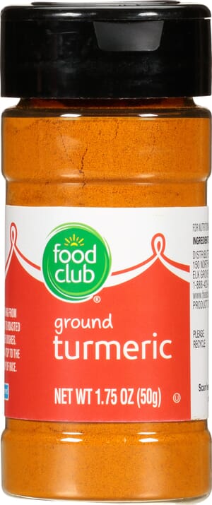 Food Club Ground Turmeric 1.75 oz