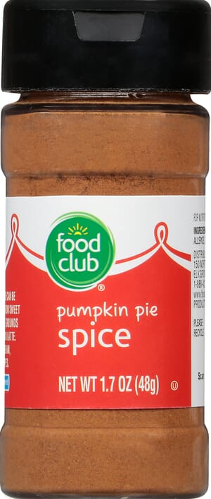 Food Club Pumpkin Pie Spice 1.7 oz