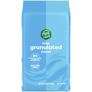 Food Club Pure Granulated Sugar 4 lb