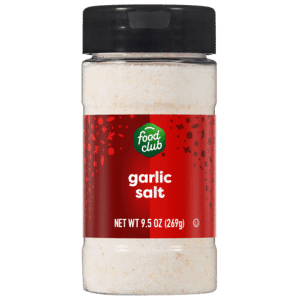 Food Club Garlic Salt 9.5 oz