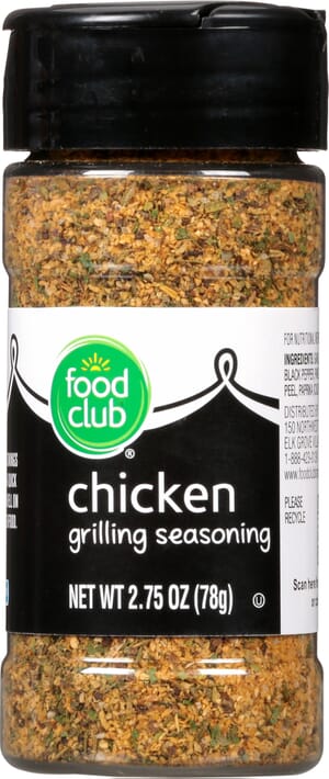 Food Club Chicken Grilling Seasoning 2.75 oz