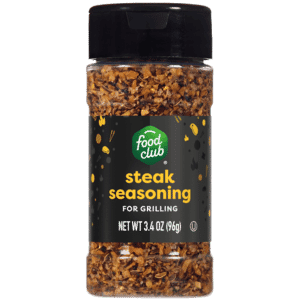 Food Club Steak Seasoning for Grilling 3.4 oz