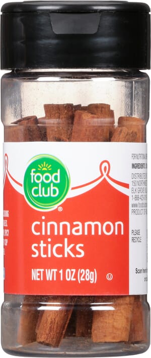 Food Club Cinnamon Sticks 1 oz