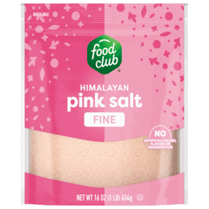 Food Club Fine Himalayan Pink Salt 16 oz
