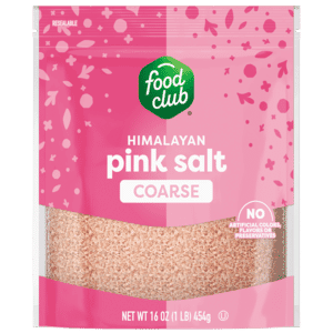 Food Club Coarse Himalayan Pink Salt 16 oz