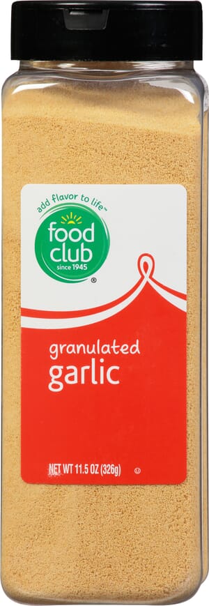 Food Club Granulated Garlic 11.5 oz