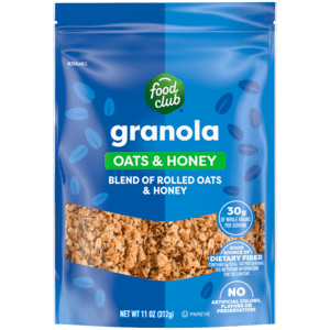 Food Club Oats & Honey Granola 11 oz