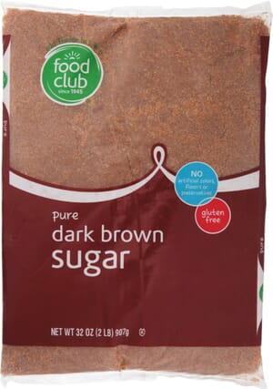 Food Club Pure Dark Brown Sugar 32 oz